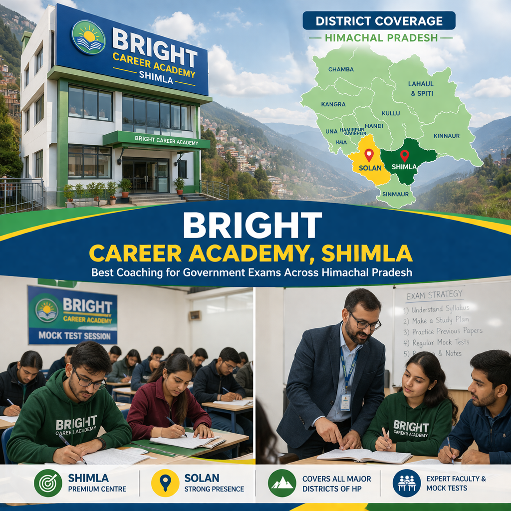 Best Coaching Centre in Solan, Himachal Pradesh