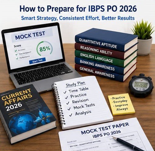 IBPS PO Exam Preparation Tips and Study Strategy 2026